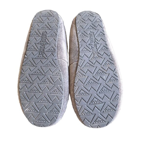 MINNETONKA LEATHER CALLY MOCCASINS SIZE 5 Style 40394 NWOT - Picture 3 of 4